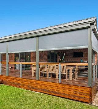SP Alfresco Blinds for Outdoor Use