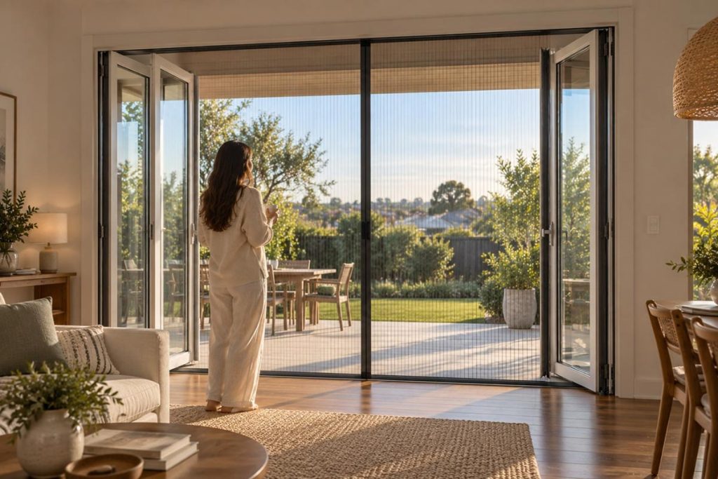 Retractable Screens for Bifold Doors